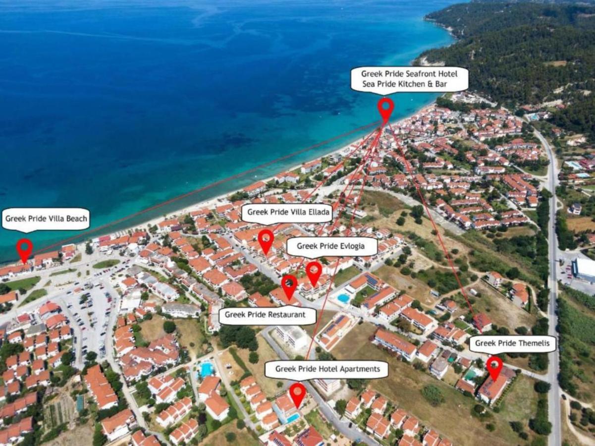 Halkidiki Greek Pride Villa Ellada ฟูร์กา ภายนอก รูปภาพ
