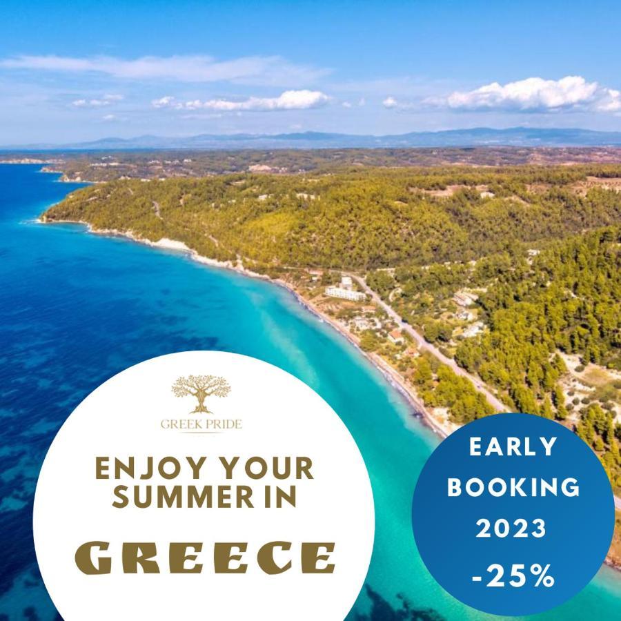 Halkidiki Greek Pride Villa Ellada ฟูร์กา ภายนอก รูปภาพ